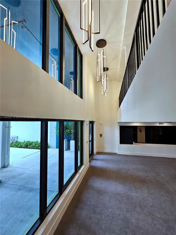a view of a storage room with gym equipment