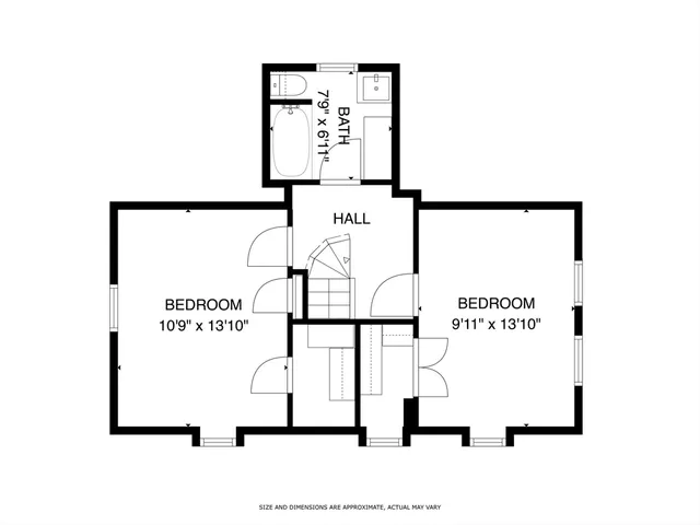 a picture of a floor plan