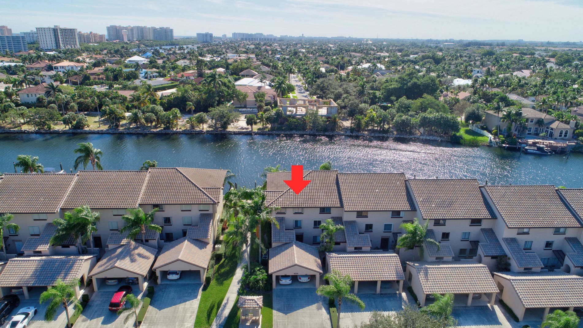 210 Captains Walk, Unit 710 Delray Beach, FL 33483 - Photo 34 of 49 an aerial view of multiple house