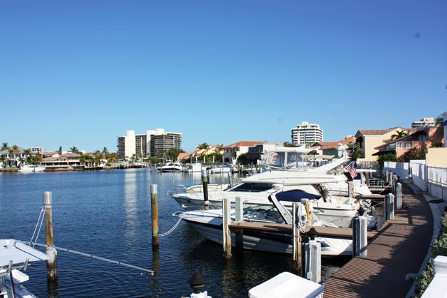 210 Captains Walk, Unit 710 Delray Beach, FL 33483 - Photo 48 of 49 a view of roof deck with seating area and barbeque oven