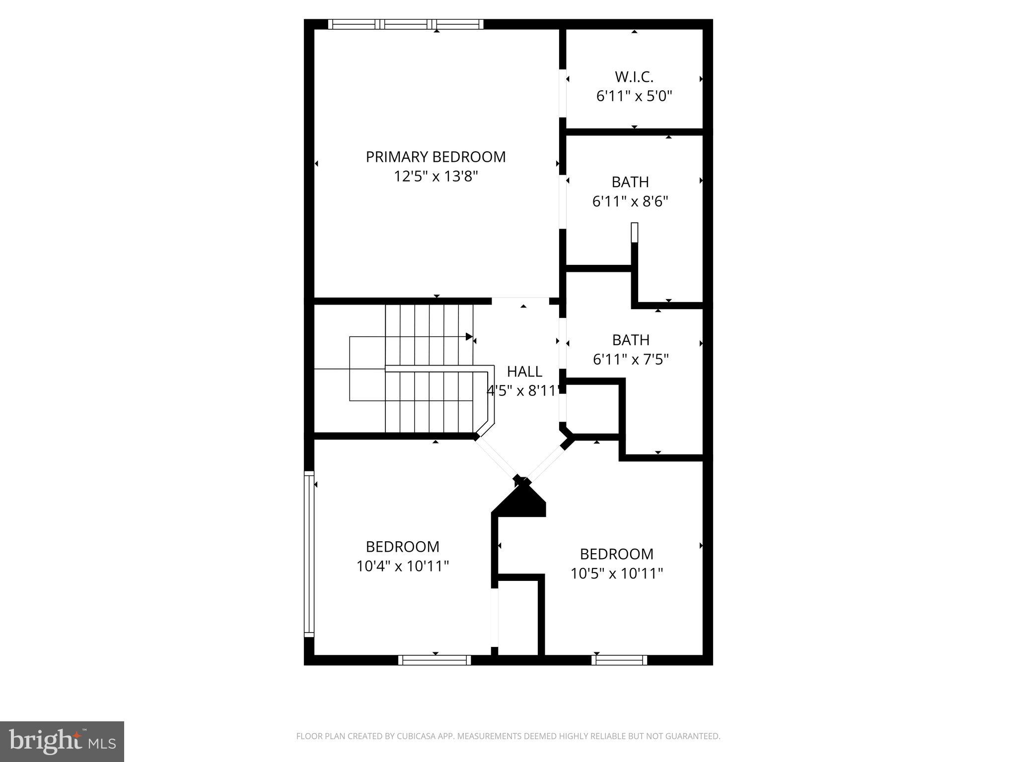 6509 Carston Court Frederick, MD 21703 - Photo 32 of 34 Upstairs level layout