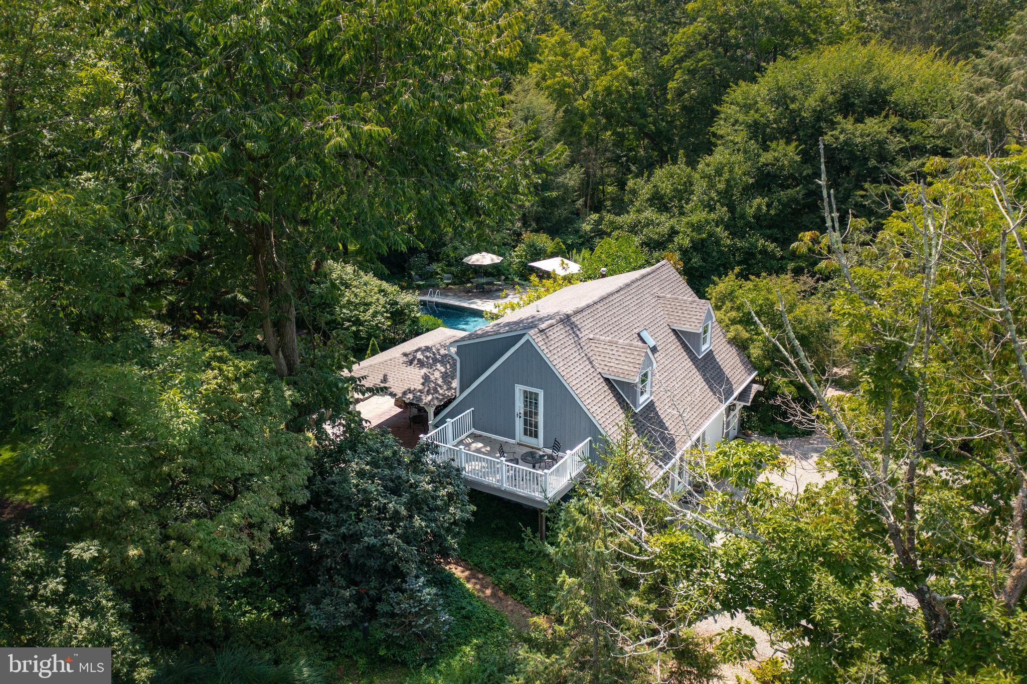 464 Brownsburg Road Newtown, PA 18940 - Photo 28 of 50 Ariel view of guest house