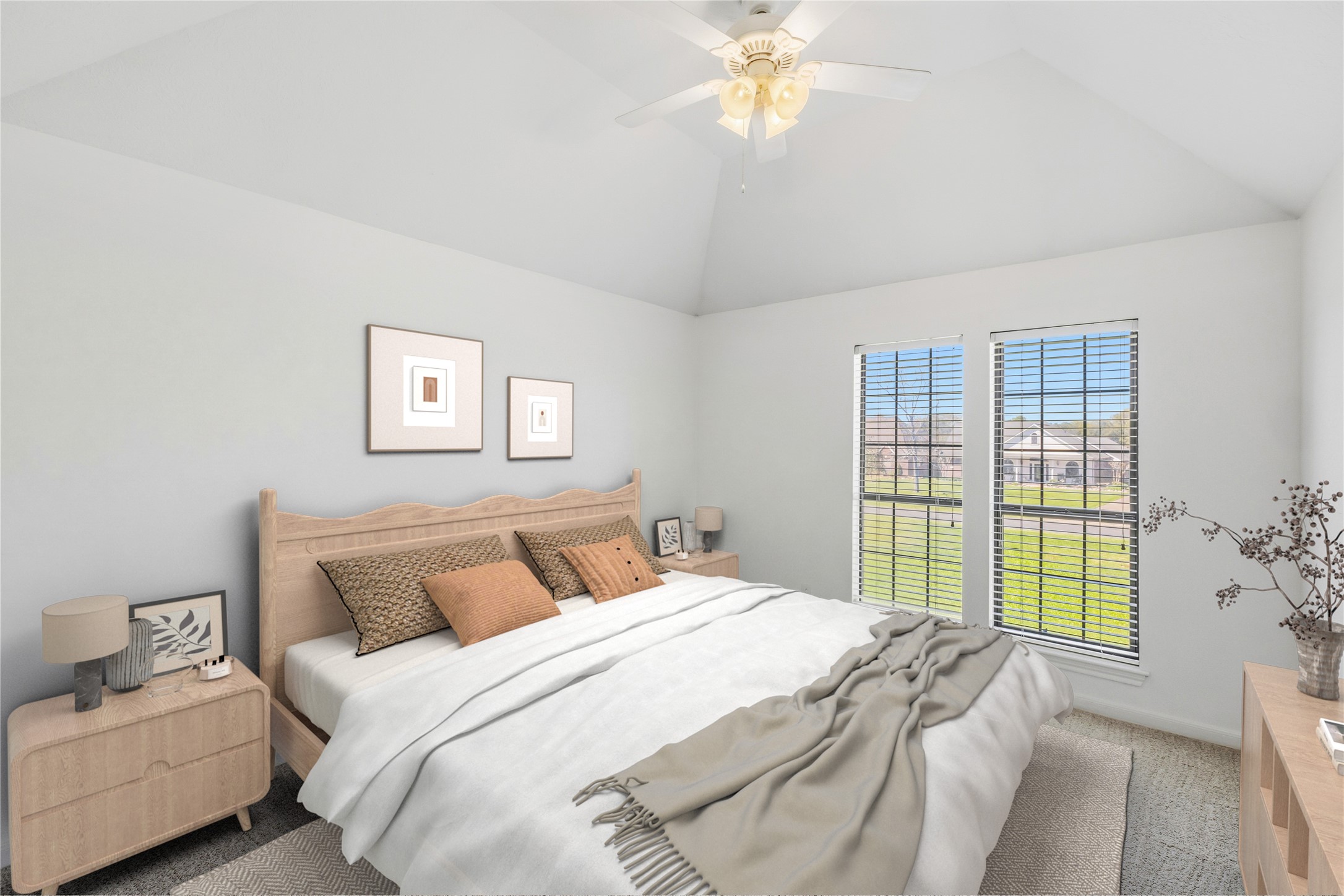 310 Pecan Loop Drive Baytown, TX 77523 - Photo 20 of 43 a bedroom with a large bed and a window