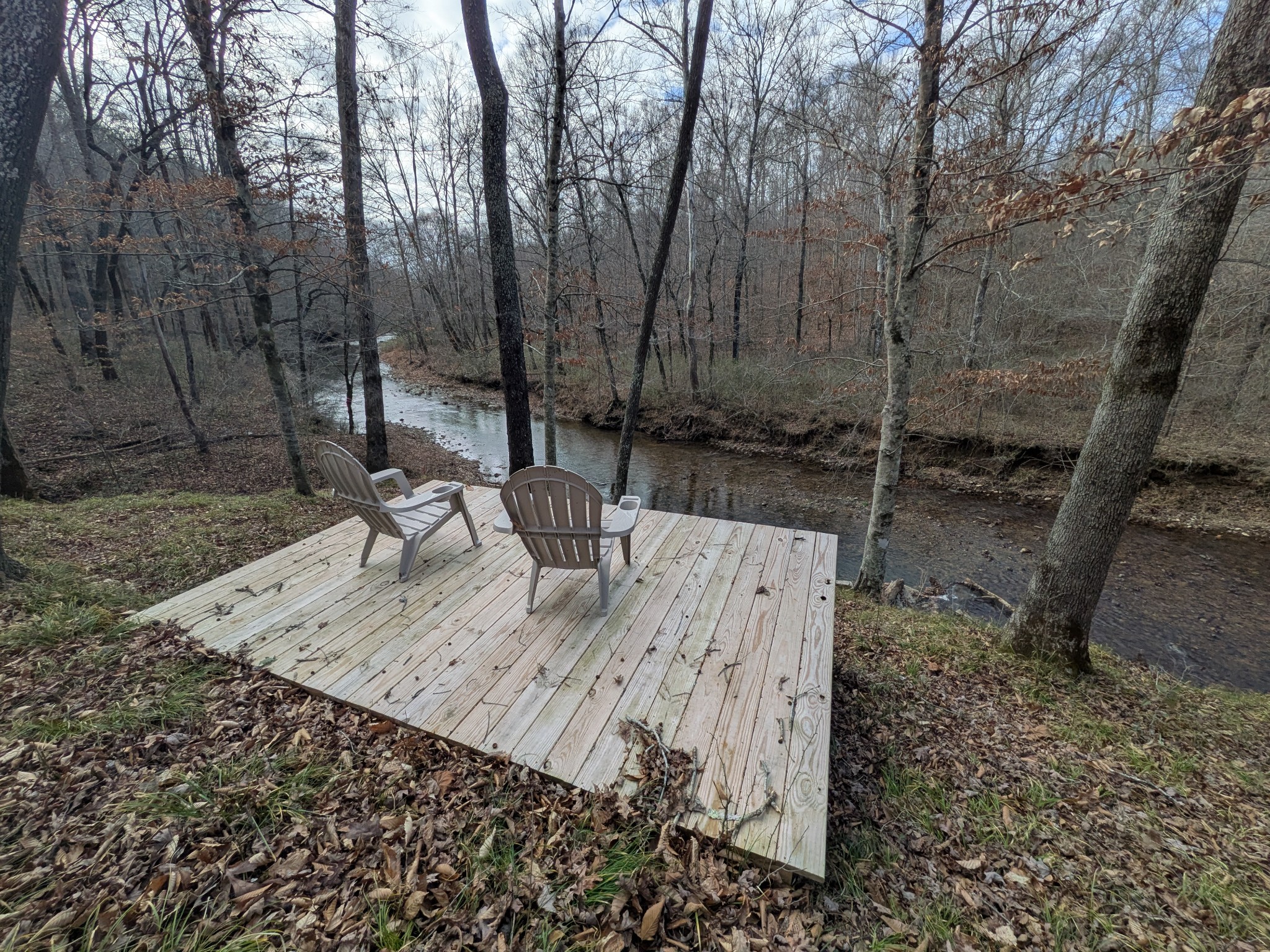 319 North Chisholm Creek Road Lawrenceburg, TN 38464 - Photo 34 of 64 a view of a backyard with sitting area