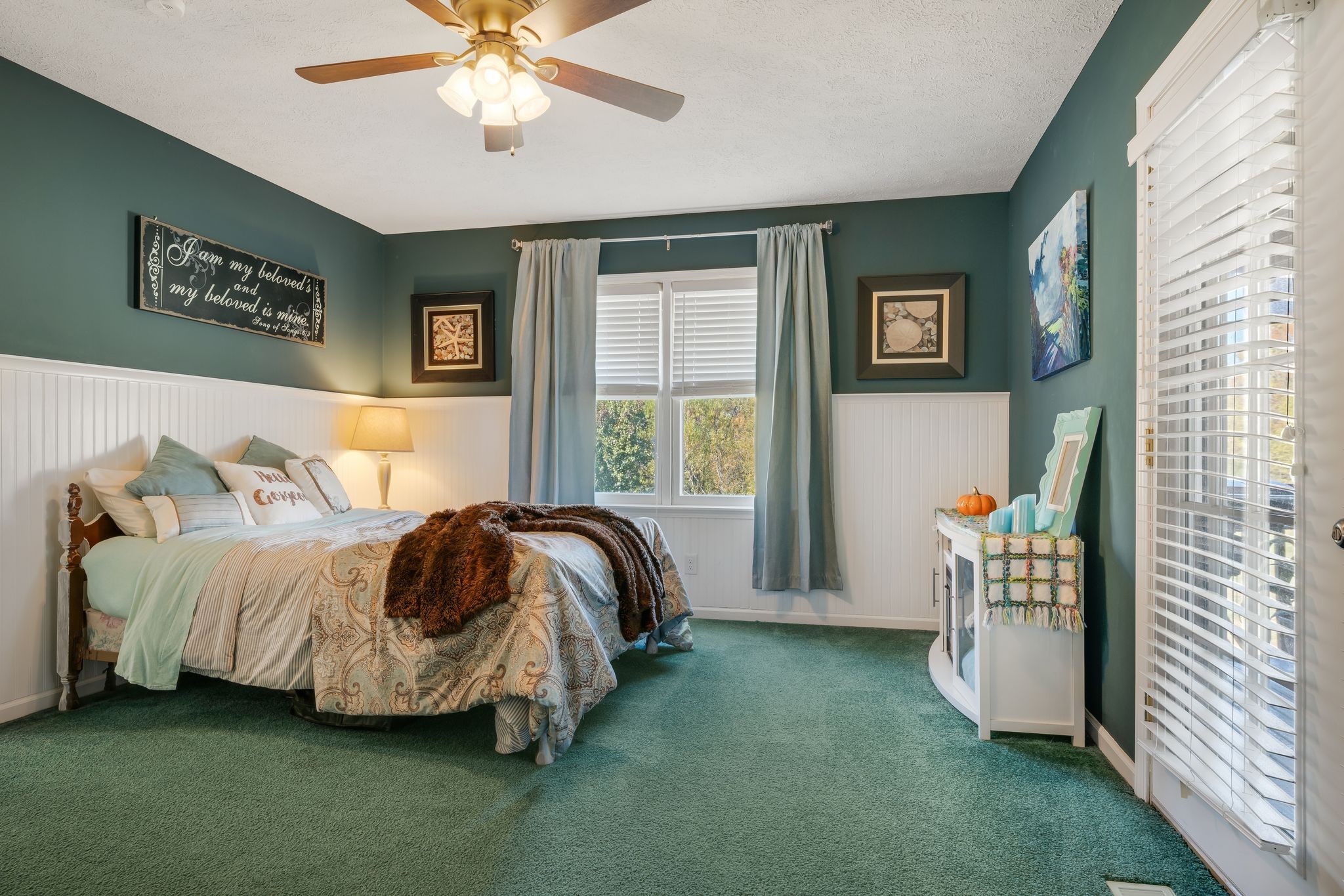1971 Ridge Road McEwen, TN 37101 - Photo 23 of 40 a spacious bedroom with a bed and a window