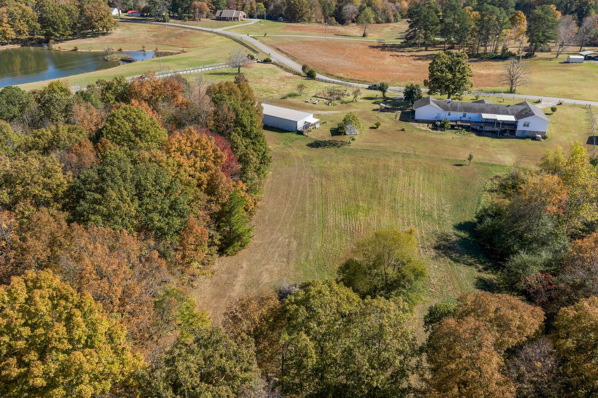 1971 Ridge Road McEwen, TN 37101 - Photo 38 of 40 a view of a lake with a houses