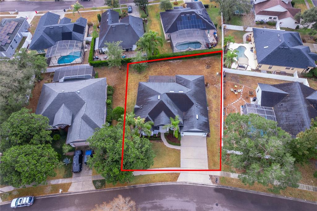 2277 Nectar Way Oviedo, FL 32765 - Photo 29 of 30 an aerial view of houses with yard