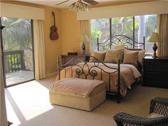 1320 Saxony Road Encinitas, CA 92024 - Photo 15 of 25 Master bedroom on entry level.