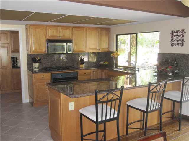 1320 Saxony Road Encinitas, CA 92024 - Photo 6 of 25 Kitchen and breakfast bar.