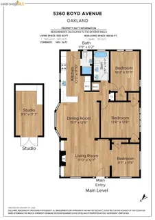 $1,195,000 | 5360 Boyd Avenue, Oakland, CA 94618