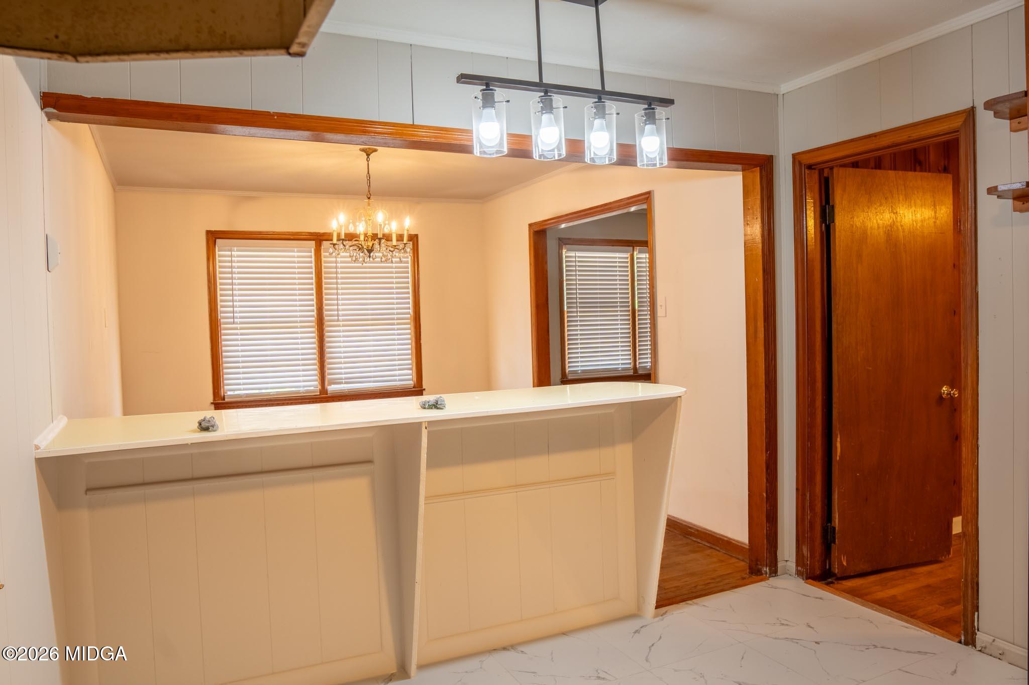 3319 Mohawk Road Macon, GA 31217 - Photo 18 of 38 a view of a kitchen with a sink and dishwasher kitchen view