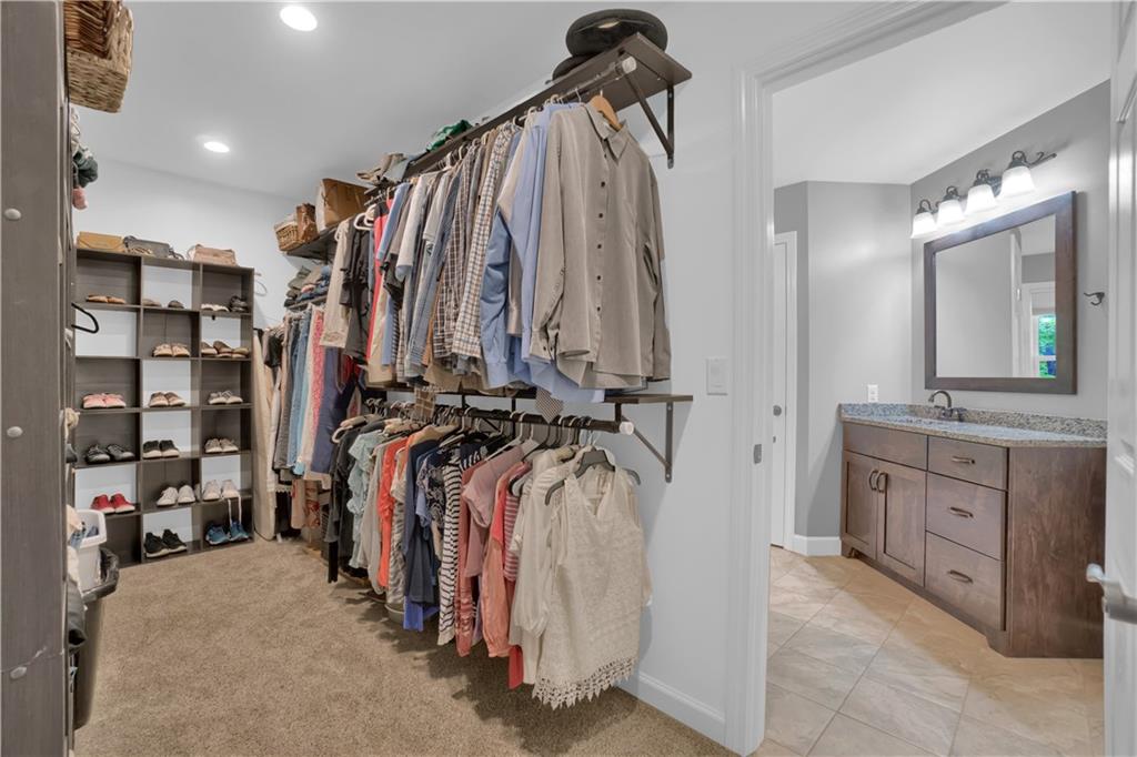560 Bash Road Indiana, PA 15701 - Photo 14 of 25 a view of walk in closet with clothes and shoes