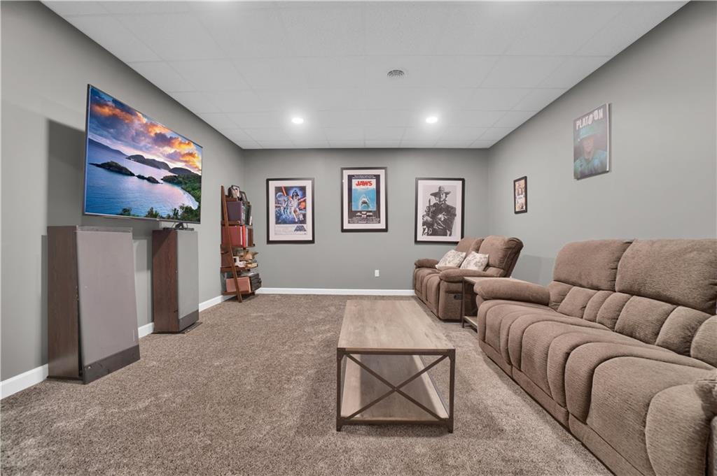 560 Bash Road Indiana, PA 15701 - Photo 22 of 25 a living room with furniture and a flat screen tv