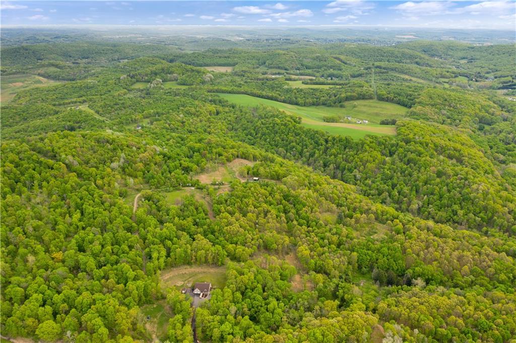 560 Bash Road Indiana, PA 15701 - Photo 25 of 25 a view of a big yard with lots of green space and mountain view