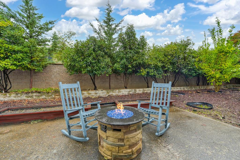 8477 Rick Mary Court Fair Oaks, CA 95628 - Photo 39 of 48 a view of a chairs and table in backyard