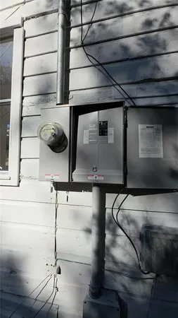 a view of water heater room