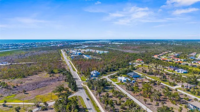 a view of a city and lake view