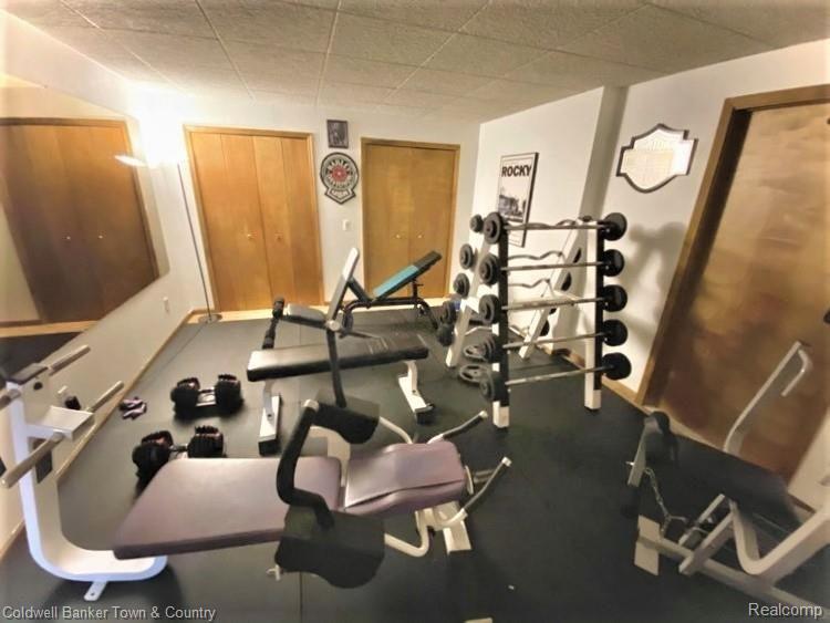 4233 Augusta Court Howell, MI 48843 - Photo 35 of 49 Lower Level Gym!