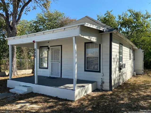 a front view of a house with porch