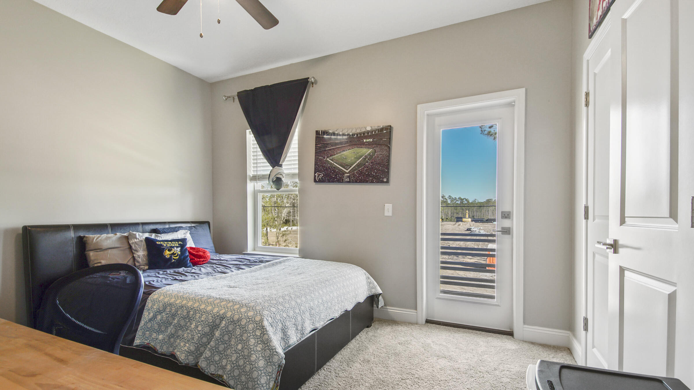 275 Indian Woman Road Santa Rosa Beach, FL 32459 - Photo 12 of 43 a bedroom with a bed and a cabinets