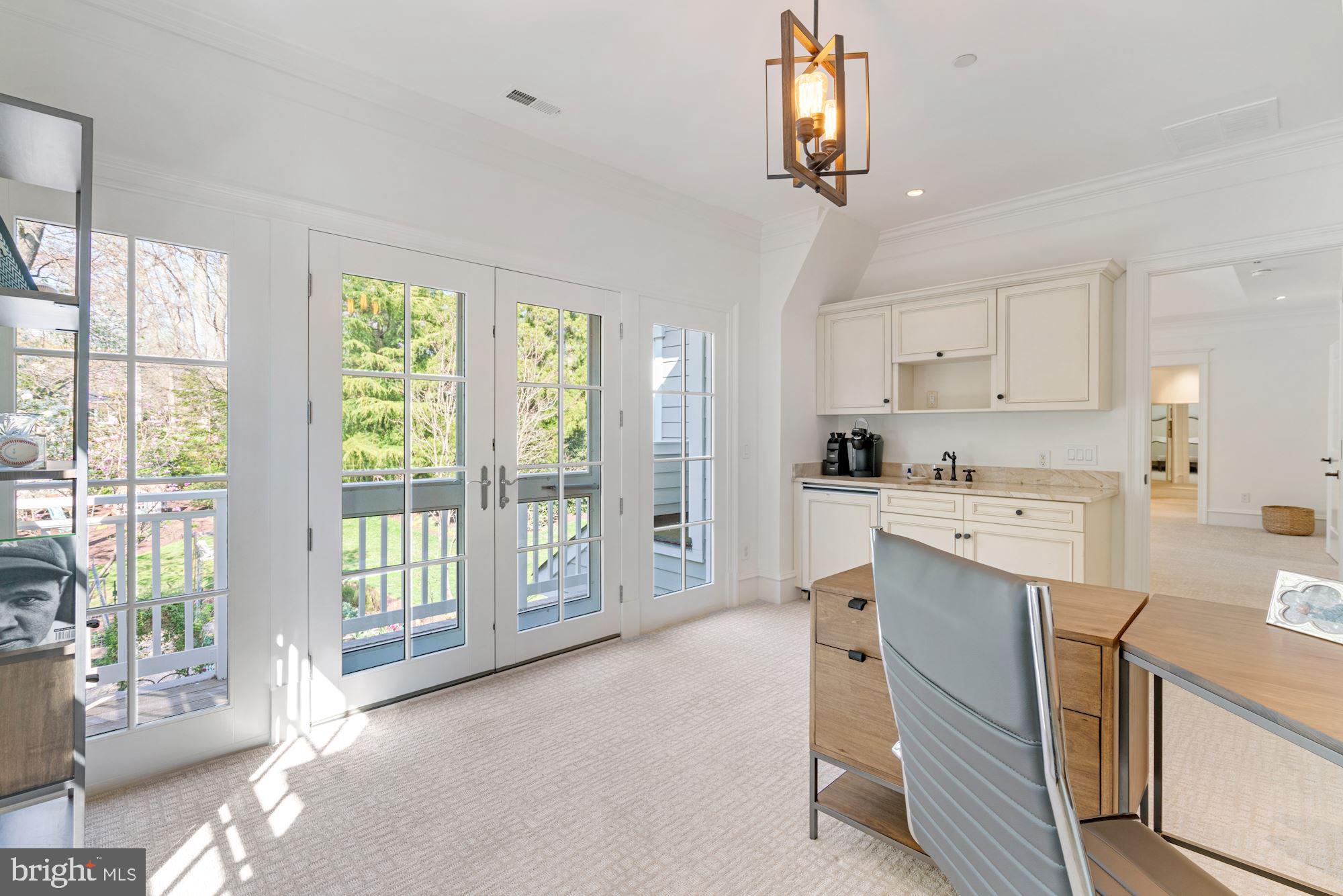 7125 Arrowood Road Bethesda, MD 20817 - Photo 30 of 71 Separate Sitting Room with Breakfast Bar
