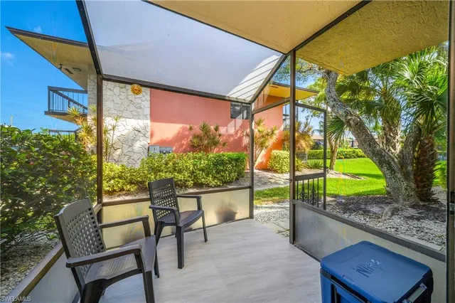 a view of outdoor space swimming pool and outdoor seating