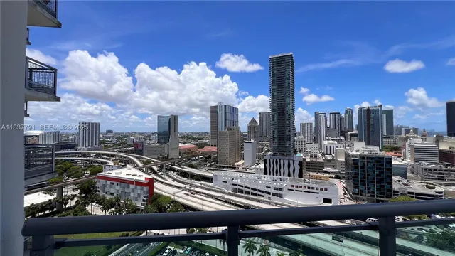 a city view from a city