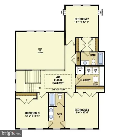 a living room with furniture and a painting on the wall