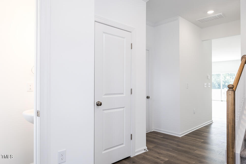 161 Charlie Smith Road Angier, NC 27501 - Photo 13 of 57 a view of hallway with wooden floor