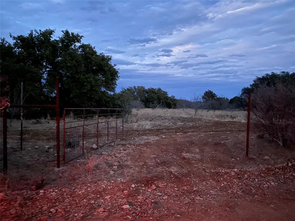225 County Road 225 Brookesmith, TX 76827 - Photo 3 of 8 a view of a yard with a tree