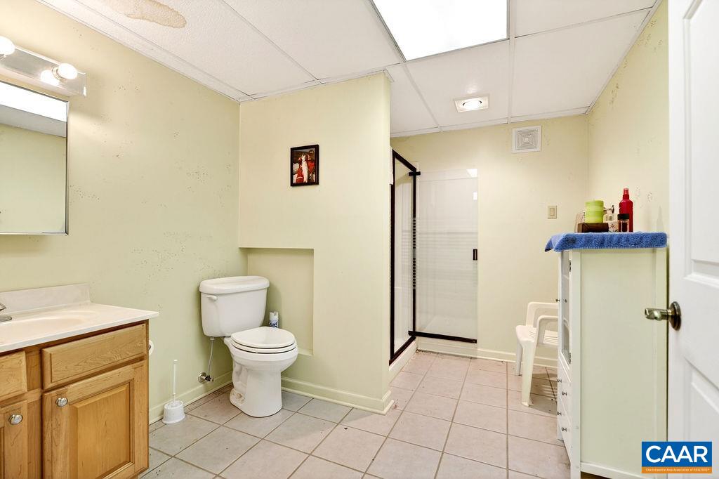 472 Horseshoe Mountain Road Roseland, VA 22967 - Photo 64 of 75 a bathroom with a toilet sink and mirror