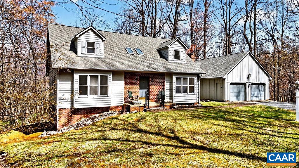472 Horseshoe Mountain Road Roseland, VA 22967 - Photo 75 of 75 a front view of a house with a yard