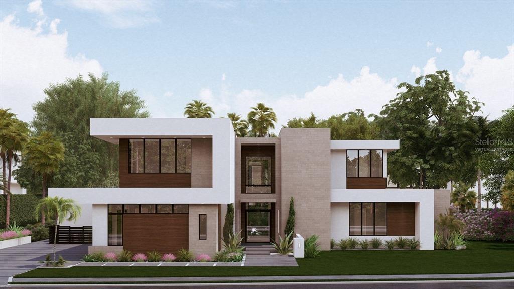 9700 Blandford Road Orlando, FL 32827 - Photo 1 of 19 a front view of a house with garden