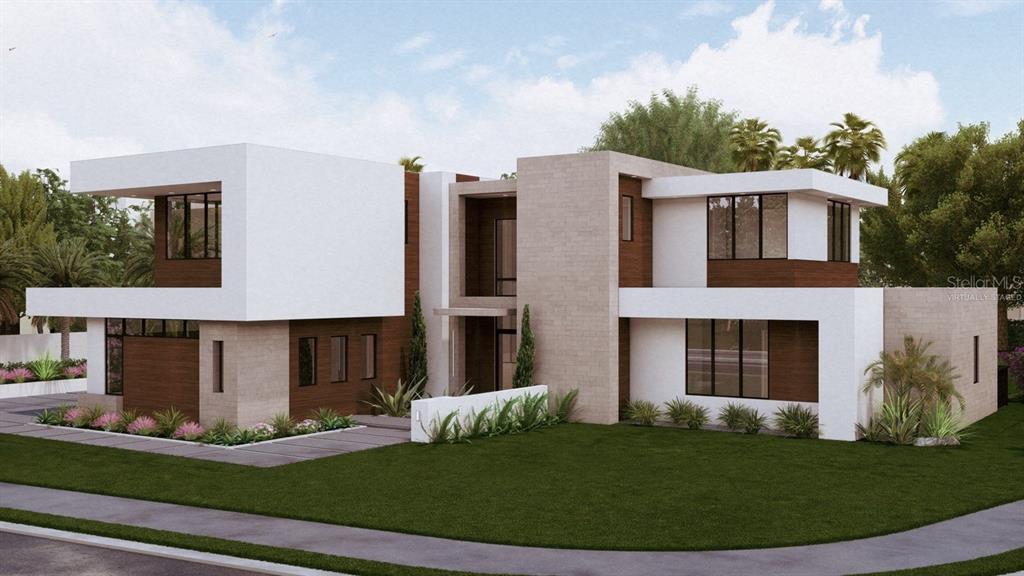 9700 Blandford Road Orlando, FL 32827 - Photo 13 of 19 a front view of a house with a garden