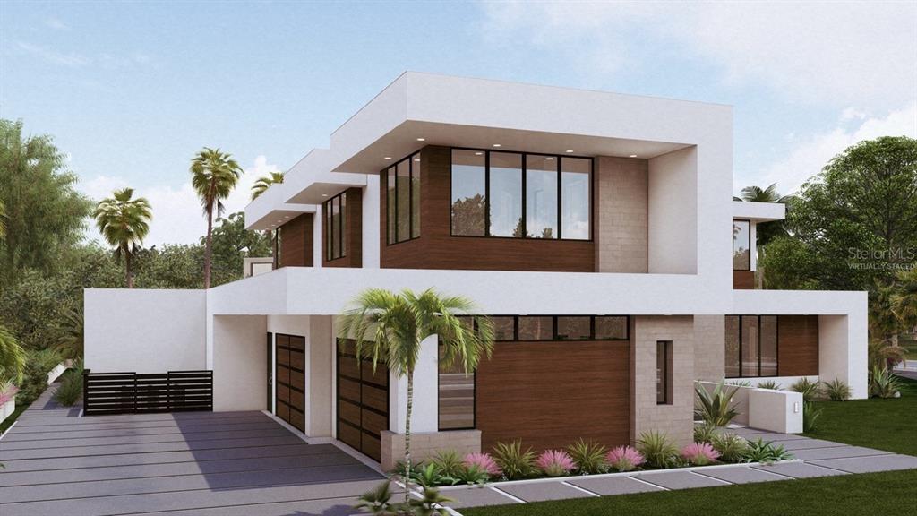 9700 Blandford Road Orlando, FL 32827 - Photo 2 of 19 a front view of a house with a garden