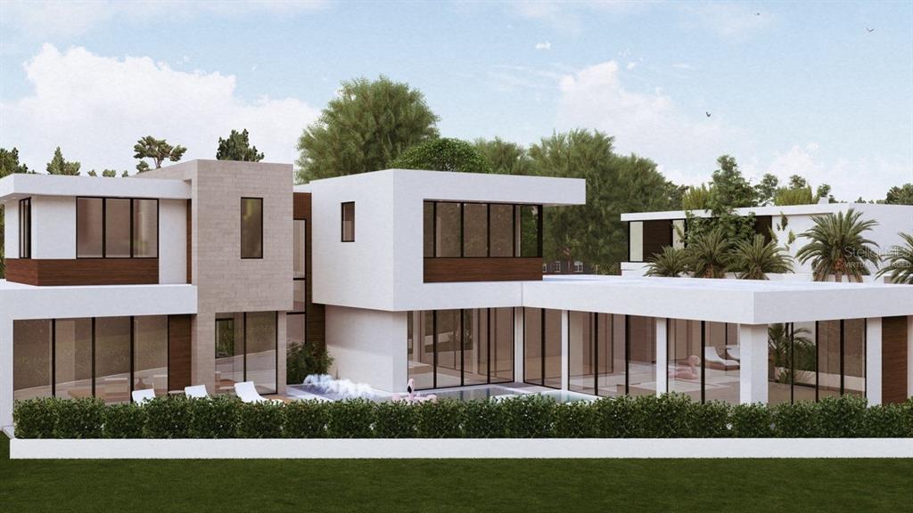 9700 Blandford Road Orlando, FL 32827 - Photo 7 of 19 a front view of a house with a yard