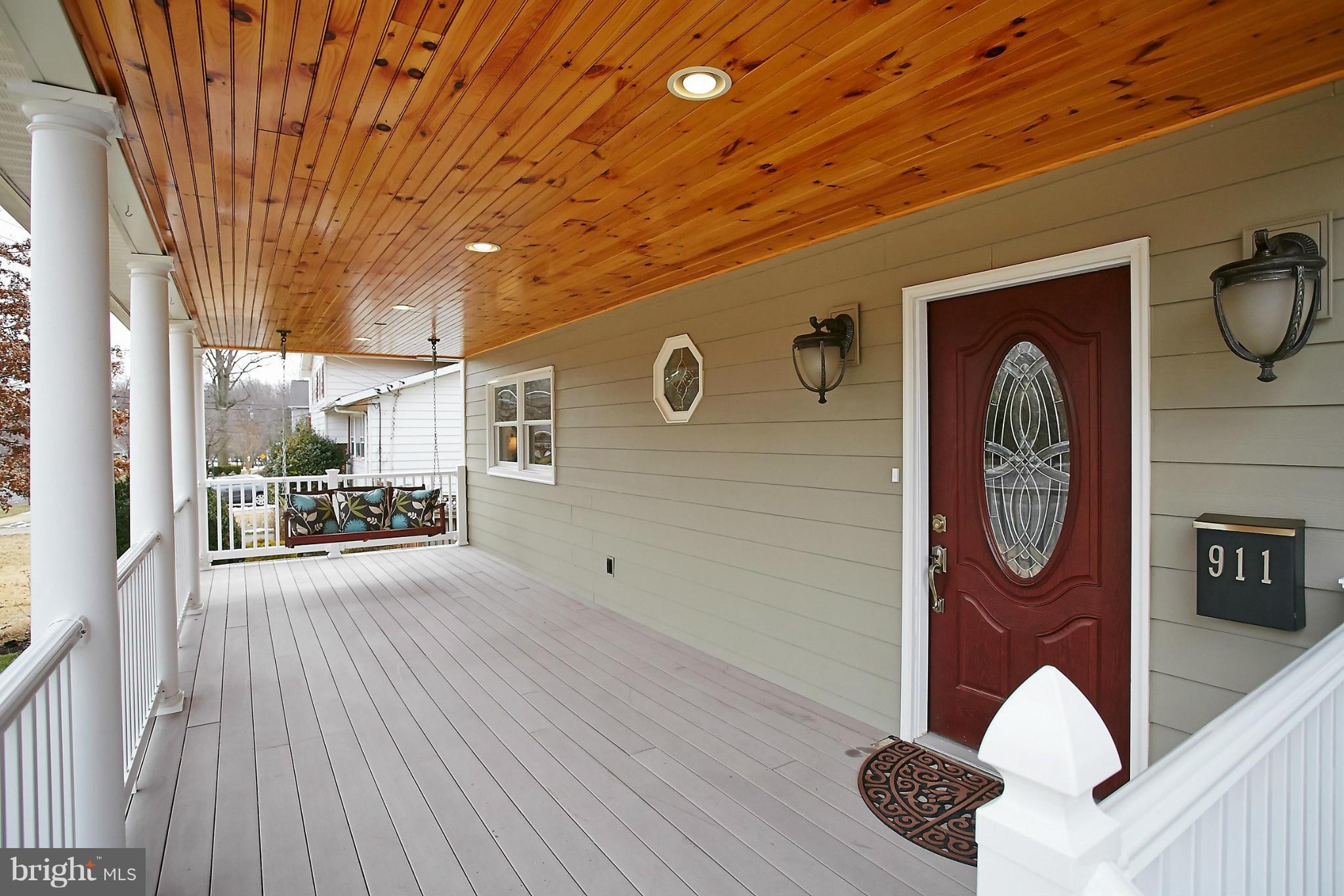 911 Ware Street Southwest Vienna, VA 22180 - Photo 2 of 26 28X10 COVERED FRONT PORCH