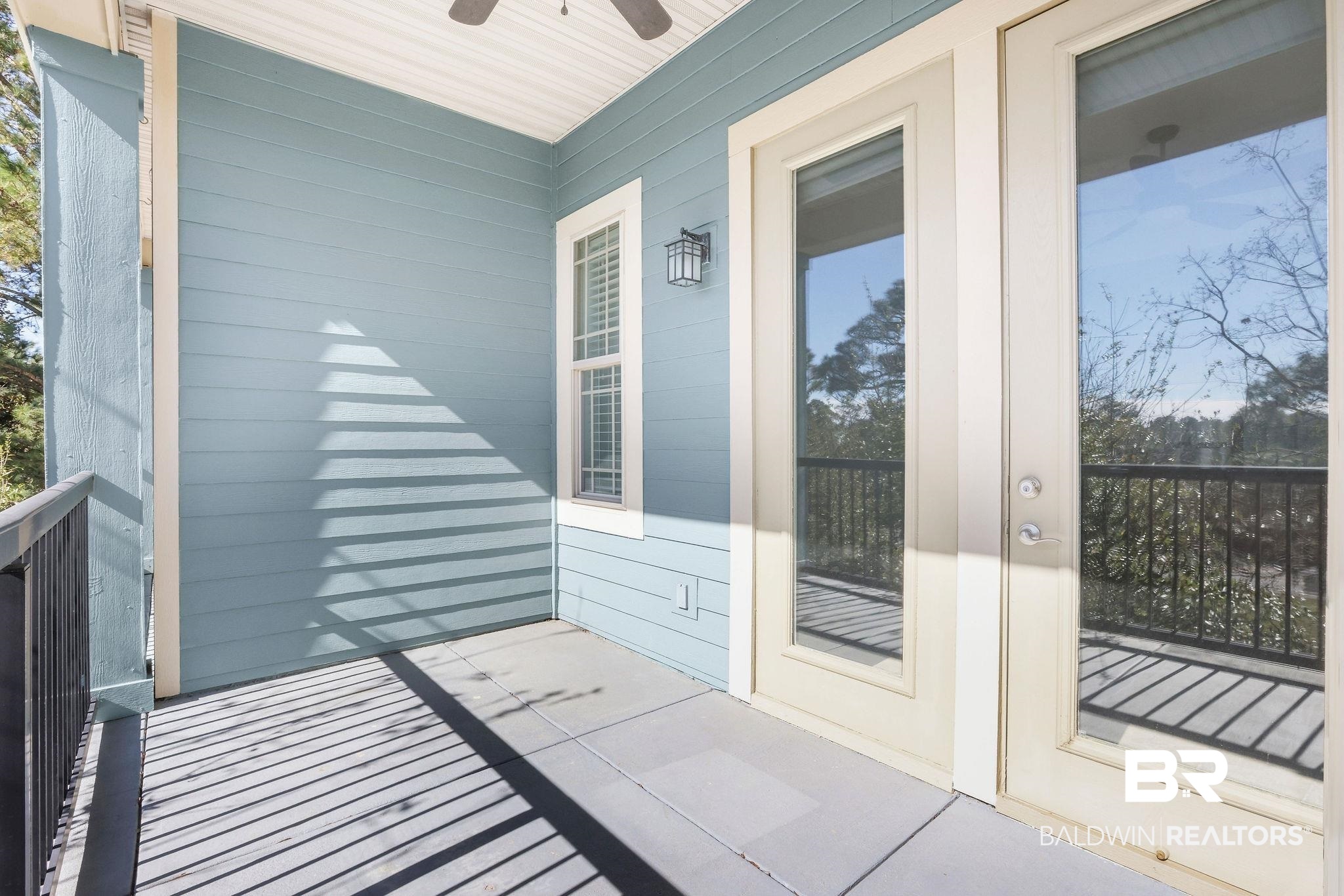 1430 Regency Road, Unit B302 Gulf Shores, AL 36542 - Photo 20 of 24 Balcony featuring ceiling fan