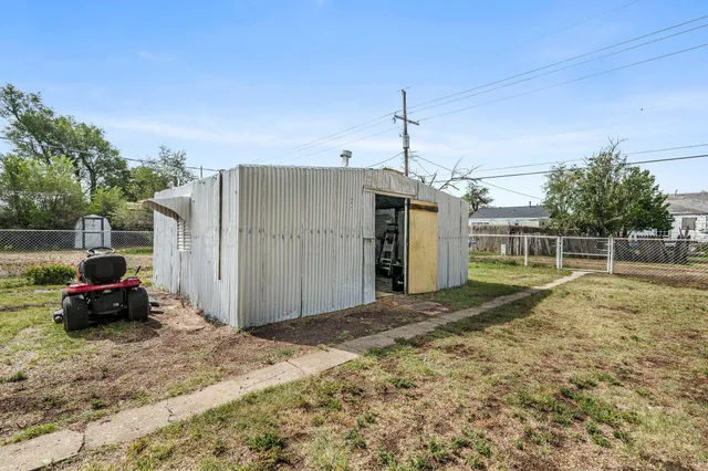 a car parked in front of a house