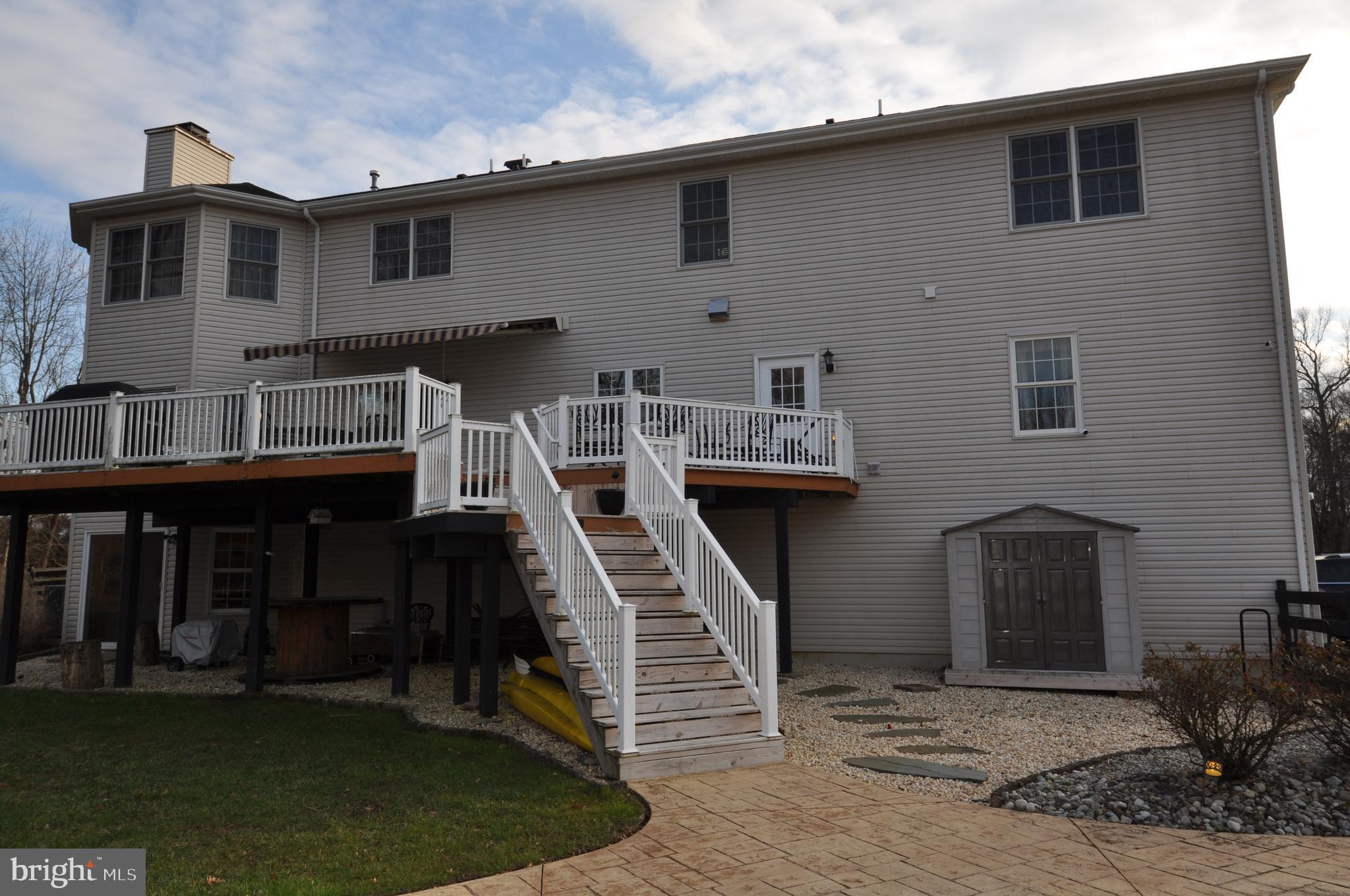 137 Springfield Meeting House Road Jobstown, NJ 08041 - Photo 47 of 67 Rear Deck
