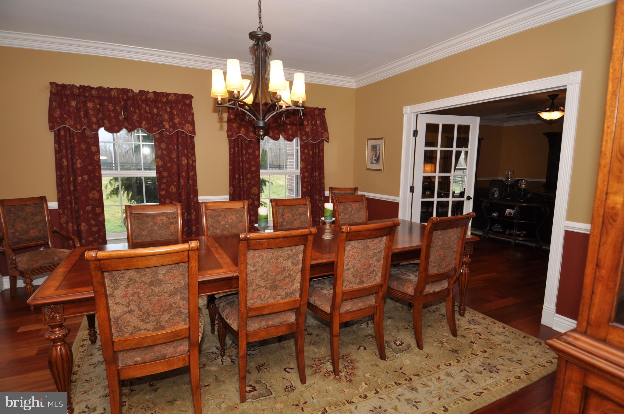 137 Springfield Meeting House Road Jobstown, NJ 08041 - Photo 8 of 67 Dining room with french doors
