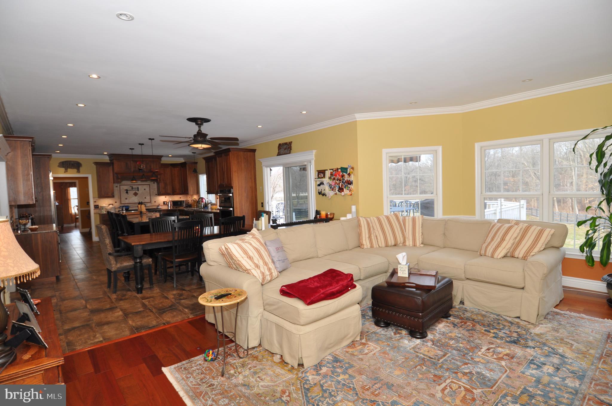 137 Springfield Meeting House Road Jobstown, NJ 08041 - Photo 10 of 67 Family Room into the kitchen area