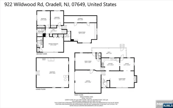 $989,999 | 922 Wildwood Road, Oradell, NJ 07649