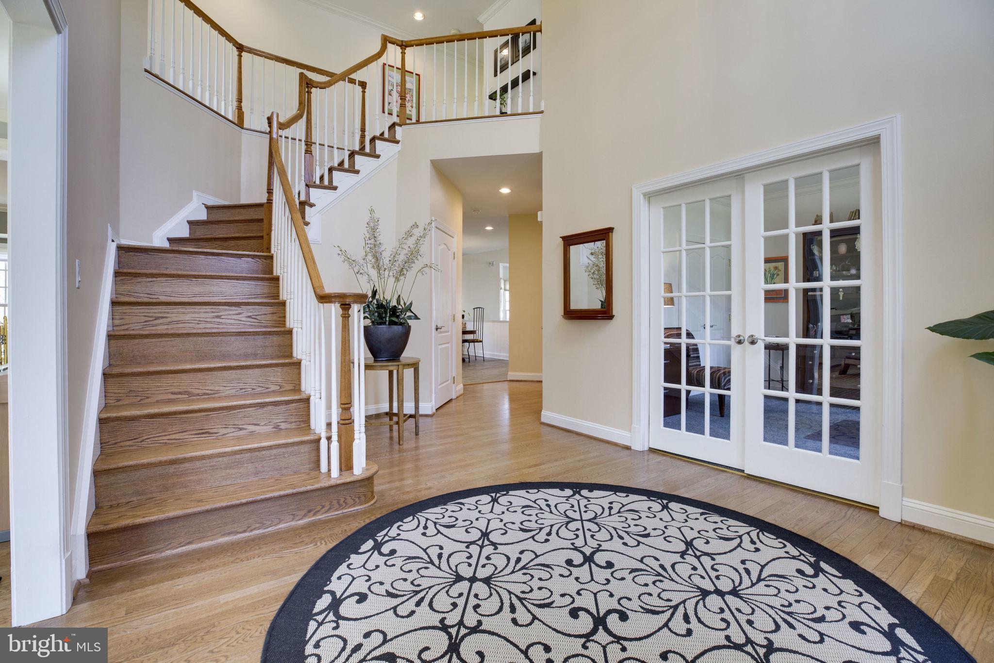 12110 North Walnut Branch Road Reston, VA 20194 - Photo 6 of 58 Foyer with View of Library