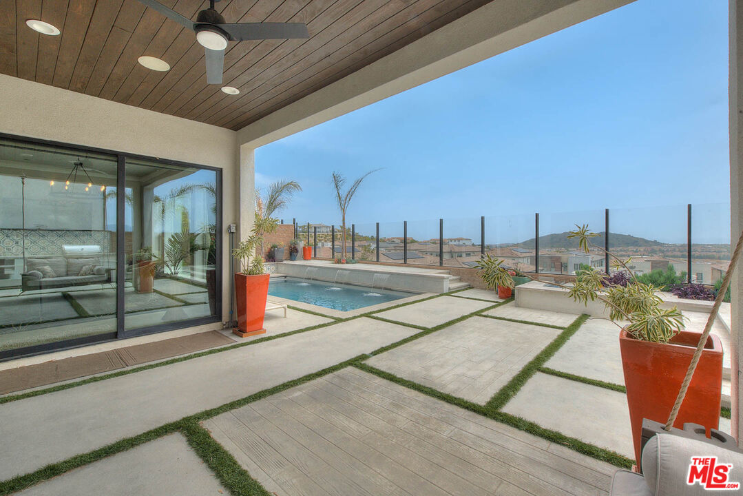 20558 Overlook Court Porter Ranch, CA 91326 - Photo 40 of 48 a view of an outdoor space with seating area