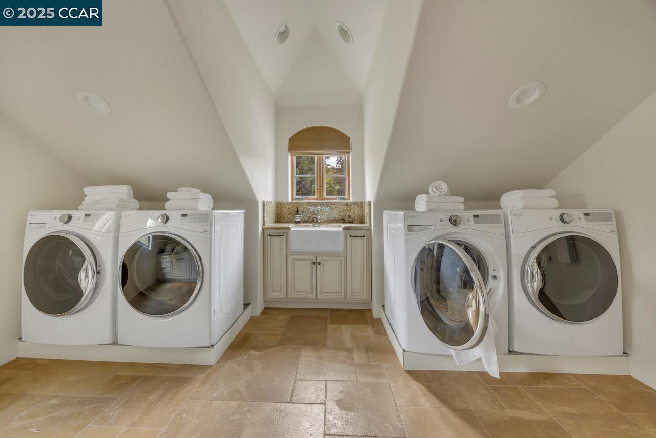 104 Muir Lane Alamo, CA 94507 - Photo 45 of 54 a utility room with dryer and washer