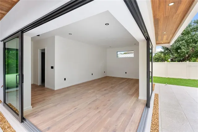 a view of an outdoor space and a yard