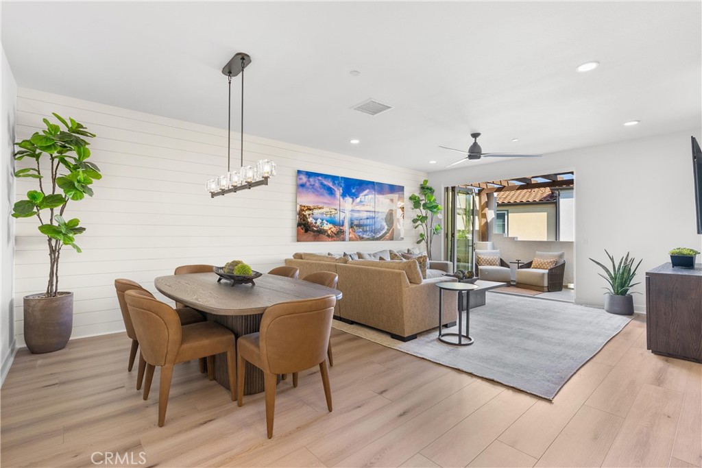 3321 Doheny Way Dana Point, CA 92629 - Photo 11 of 48 a view of a dining room with furniture window and wooden floor