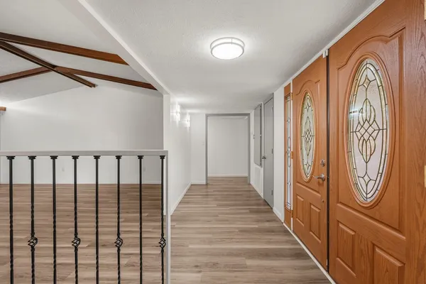 a view of a entryway