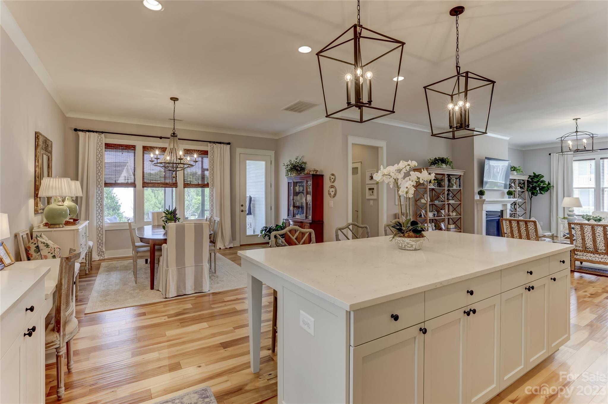 151 Inspired Way Fort Mill, SC 29708 - Photo 15 of 48 a view of a dining room and chandelier